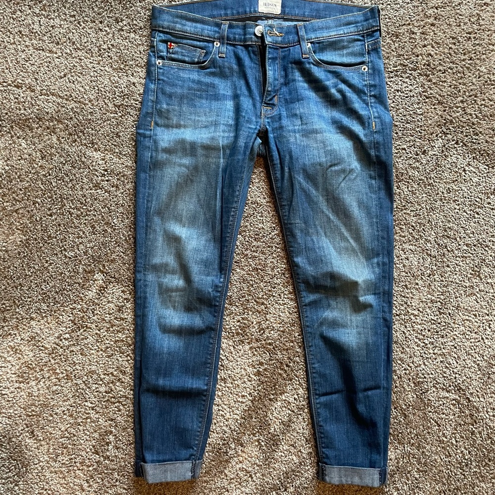 Hudson Jeans in style Hardin Crop Super Skinny Cuff (size 27)